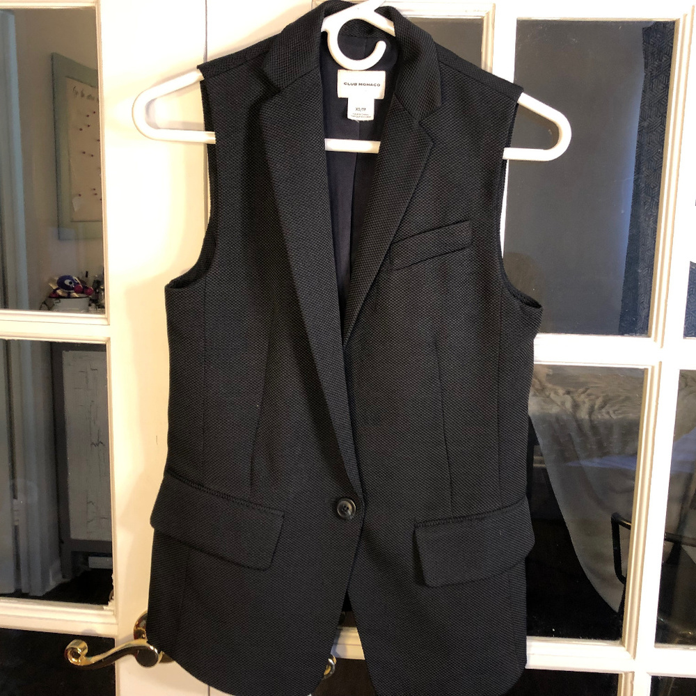 Club Monaco Long Vest